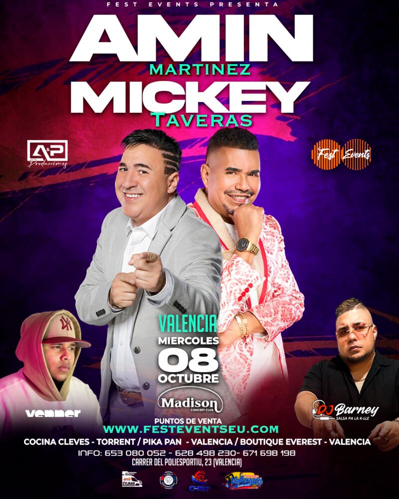 Micky Taveras y Amin Martinez