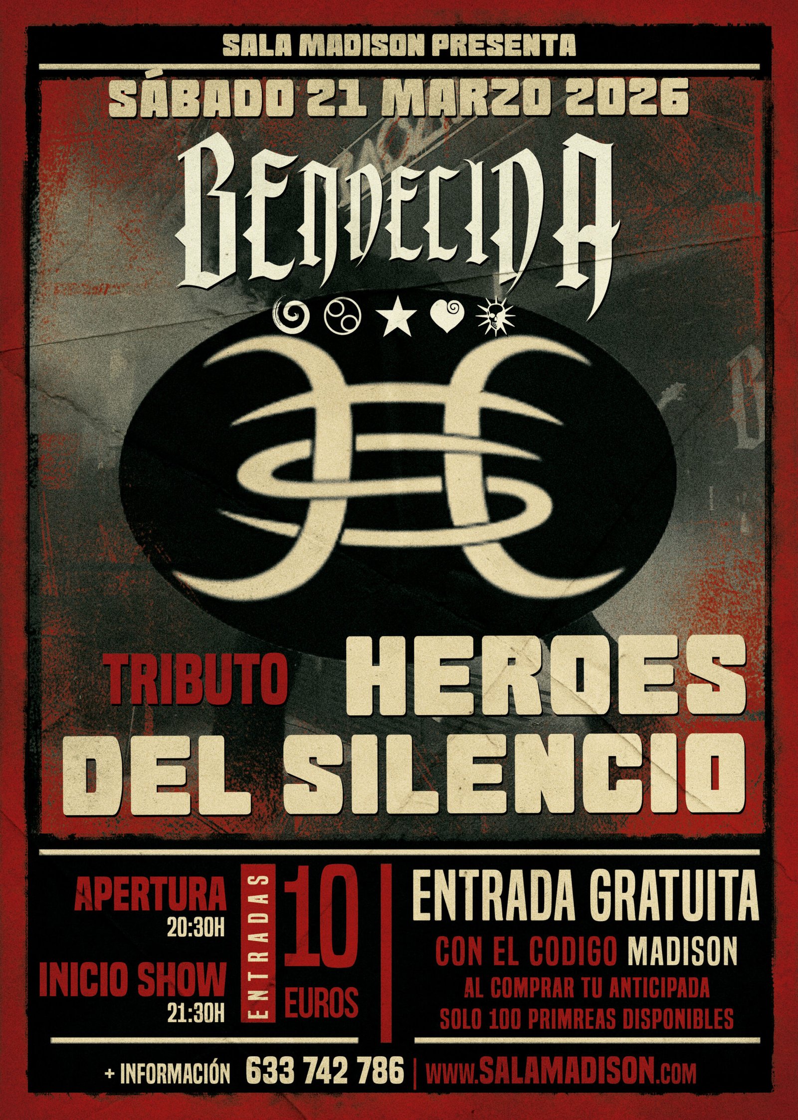 Concierto tributo Heroes del Silencio