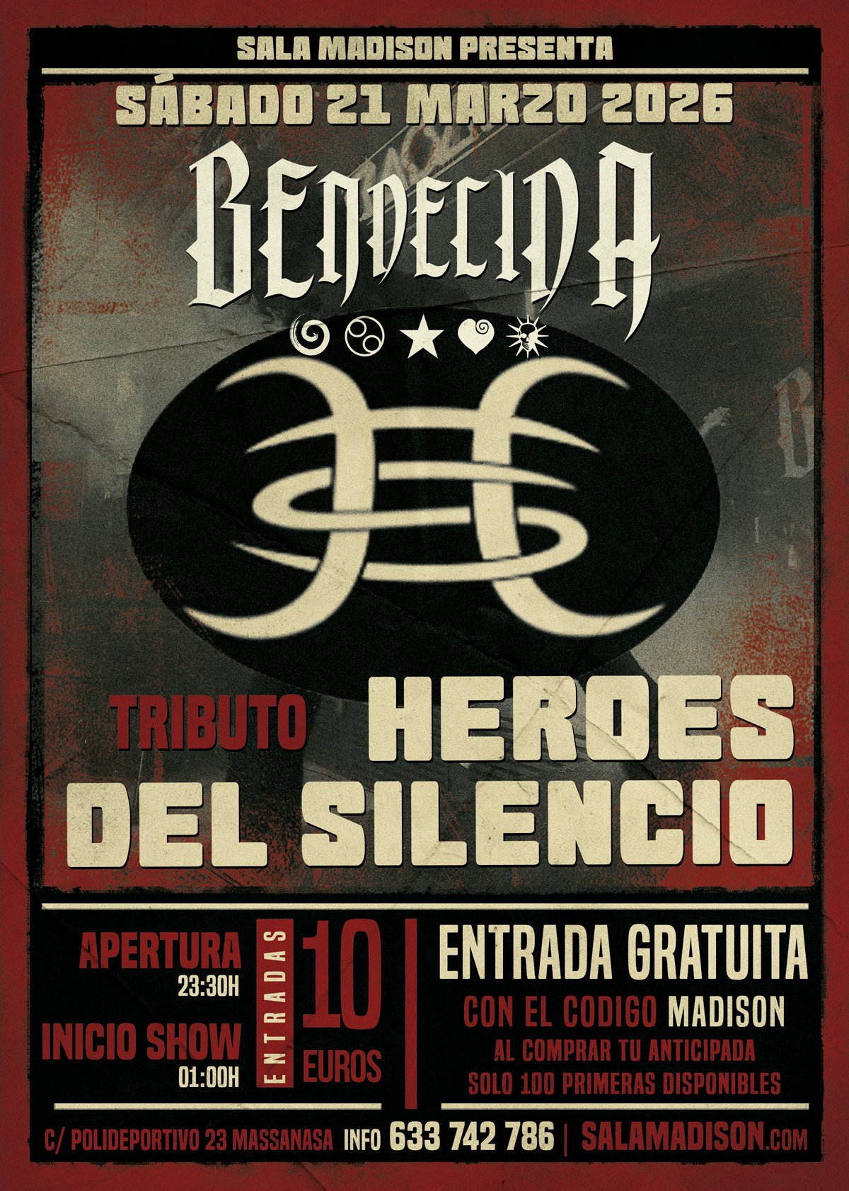 Concierto tributo Heroes del Silencio