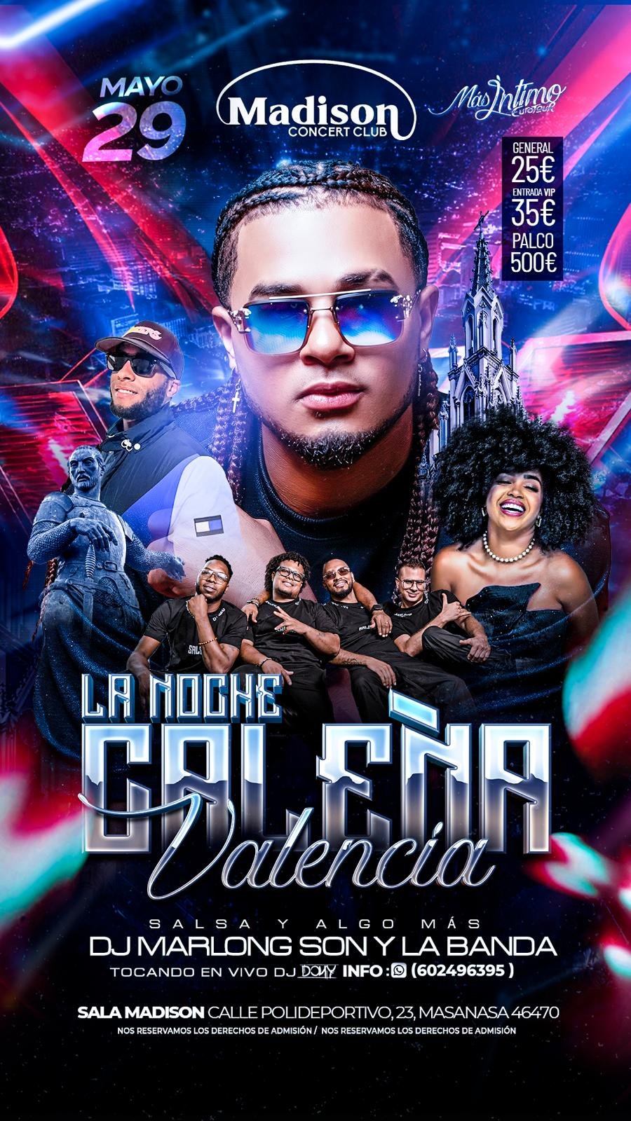 La noche Caleña con Marlong Son y la banda