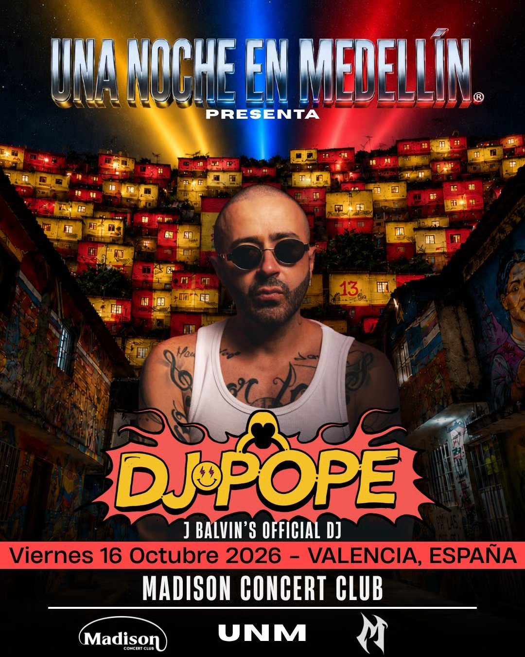 Vive una noche en Medellin con DJ Pope